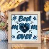 Best Mom Ever 2 – Paper Cut Light Box File - Cricut File - 8x8 inches - LightBoxGoodMan