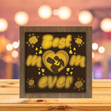 Best Mom Ever 2 - Paper Cutting Light Box - LightBoxGoodman - LightboxGoodman