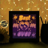 Best Mom Ever 2 - Paper Cutting Light Box - LightBoxGoodman - LightboxGoodman