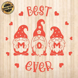 Best Mom Ever Gnomers - Cricut File - Svg, Png, Dxf, Eps - LightBoxGoodMan - LightboxGoodman