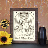 Best Mom Ever - Paper Cutting Light Box - LightBoxGoodman - LightboxGoodman