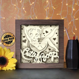 Betty Boop - Paper Cutting Light Box - LightBoxGoodman - LightboxGoodman