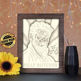 Billy Butcher - Paper Cutting Light Box - LightBoxGoodman - LightboxGoodman