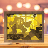 Bioshock - Paper Cutting Light Box - LightBoxGoodman - LightboxGoodman