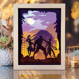 Black Panther 3 – Paper Cut Light Box File - Cricut File - 8x10 inches - LightBoxGoodMan - LightboxGoodman