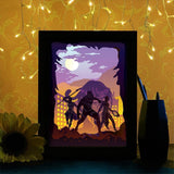 Black Panther 3 - Paper Cutting Light Box - LightBoxGoodman - LightboxGoodman