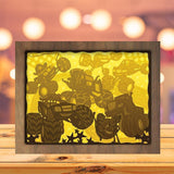 Blaze And The Monster Machines - Paper Cutting Light Box - LightBoxGoodman