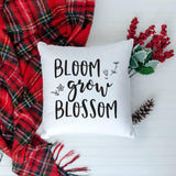 Bloom Grow Blossom - Cricut File - Svg, Png, Dxf, Eps - LightBoxGoodMan - LightboxGoodman