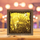 Bone King - Paper Cutting Light Box - LightBoxGoodman