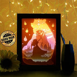 Brave 1 - Paper Cutting Light Box - LightBoxGoodman - LightboxGoodman