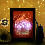 Buddha 1 - Paper Cutting Light Box - LightBoxGoodman - LightboxGoodman