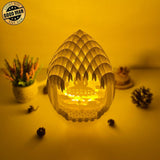 Buddha 2 - 3D Pop-up Light Box Droplet File - Cricut File - LightBoxGoodMan - LightboxGoodman