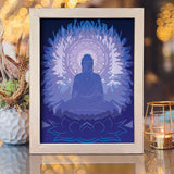 Buddha 2 – Paper Cut Light Box File - Cricut File - 20x26cm - LightBoxGoodMan