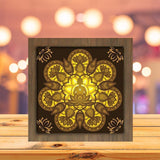 Buddha 3 - Paper Cutting Light Box - LightBoxGoodman