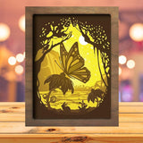 Butterfly 1 - Paper Cutting Light Box - LightBoxGoodman