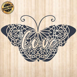 Butterfly 3- Cricut File - Svg, Png, Dxf, Eps - LightBoxGoodMan - LightboxGoodman