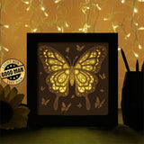 Butterfly 3 - Paper Cutting Light Box - LightBoxGoodman - LightboxGoodman