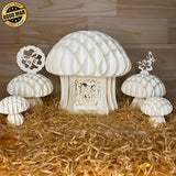 Butterfly - 3D Pop-up Light Box Mushroom File - Cricut File - LightBoxGoodMan - LightboxGoodman