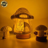 Butterfly - 3D Pop-up Light Box Mushroom File - Cricut File - LightBoxGoodMan - LightboxGoodman