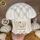 Butterfly - 3D Pop-up Light Box Mushroom File - Cricut File - LightBoxGoodMan - LightboxGoodman