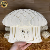 Butterfly - 3D Pop-up Light Box Mushroom File - Cricut File - LightBoxGoodMan - LightboxGoodman