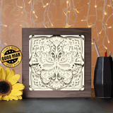 Butterfly Mandala - Paper Cutting Light Box - LightBoxGoodman - LightboxGoodman