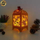 Butterfly - Paper Cut Lantern File - Cricut File - 10,5x20,6cm - LightBoxGoodMan - LightboxGoodman