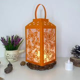 Butterfly  - Paper Cut Lantern File - Cricut File - 10x20cm - LightBoxGoodMan