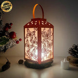 Butterfly - Paper Cut Lantern File - Cricut File - 10x20cm - LightBoxGoodMan - LightboxGoodman