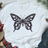 Butterfly Silhouette - Cricut File - Svg, Png, Dxf, Eps - LightBoxGoodMan - LightboxGoodman