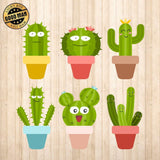 Cactus Bundle - Cricut File - Svg, Png, Dxf, Eps - LightBoxGoodMan - LightboxGoodman