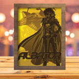 Captain Harlock - Paper Cutting Light Box - LightBoxGoodman - LightboxGoodman