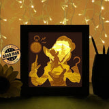 Captain Hook - Paper Cutting Light Box - LightBoxGoodman - LightboxGoodman