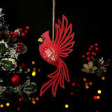 Cardinal Bird - 3D Cardinal Bird Lantern File - Cricut File 1 - LightBoxGoodMan