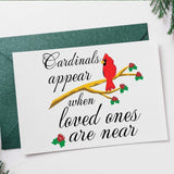 Cardinals Appear When Loved Ones Are Near - Cricut File - Svg, Png, Dxf, Eps - LightBoxGoodMan - LightboxGoodman