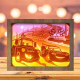 Cars 1 - Paper Cutting Light Box - LightBoxGoodman