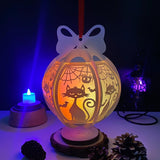 Cat - Globe Lantern File - Cricut File 1 - LightBoxGoodMan