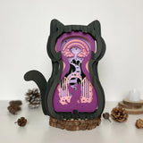 Cat Memorial - Cat Pop-Up File - Cricut File - LightBoxGoodMan