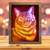 Cat Portraits - Paper Cutting Light Box - LightBoxGoodman