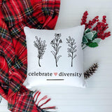 Celebrate Diversity Flowers - Cricut File - Svg, Png, Dxf, Eps - LightBoxGoodMan - LightboxGoodman