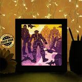 Celestials - Paper Cutting Light Box - LightBoxGoodman - LightboxGoodman