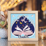 Chapter – Paper Cut Light Box File - Cricut File - 20x20cm - LightBoxGoodMan