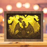 Charizard - Paper Cutting Light Box - LightBoxGoodman