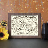 Charizard - Paper Cutting Light Box - LightBoxGoodman - LightboxGoodman