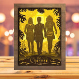 Charmed - Paper Cutting Light Box - LightBoxGoodman