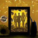 Charmed - Paper Cutting Light Box - LightBoxGoodman - LightboxGoodman