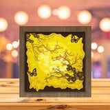 Cherry Blossom 2 - Paper Cutting Light Box - LightBoxGoodman