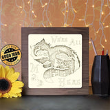 Cheshire Cat 2 - Paper Cutting Light Box - LightBoxGoodman - LightboxGoodman