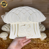 Chicken - 3D Pop-up Light Box Mushroom File - Cricut File - LightBoxGoodMan - LightboxGoodman