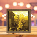 Chicken - Paper Cutting Light Box - LightBoxGoodman - LightboxGoodman